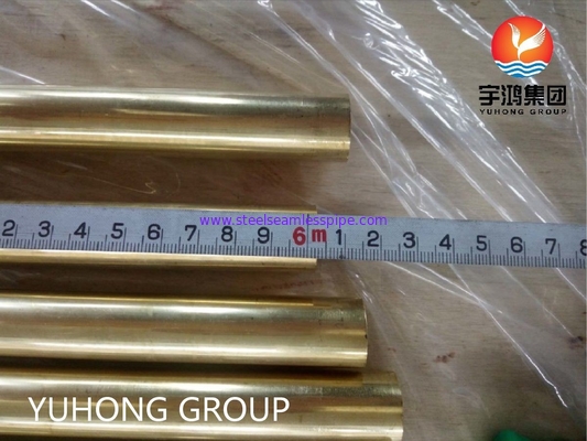 ASTM B111 C44300 Copper Alloy Seamless Tube For Condenser