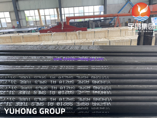 ASTM A210 / ASME SA210 GR.A1 GR.C Carbon Steel Seamless Tube Cold Drawn For Boiler