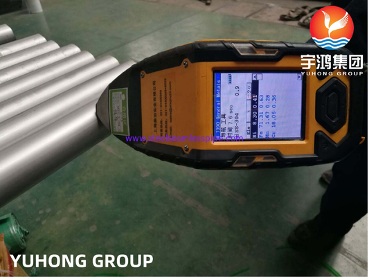 ASTM A249 TP304L Stainless Steel Welded Tube For Heat Exchanger Conderser High Corrosion Resistance