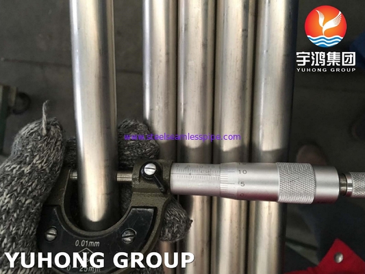 ASME SB338 Grade 7 / UNS R52400 Titanium Tube Seamless Heat Exchanger Tube