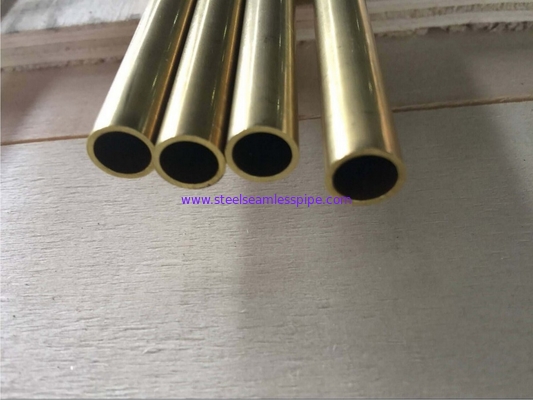 ASTM B111 C68700 Seamless Alumium Copper Alloy Tube For Condenser