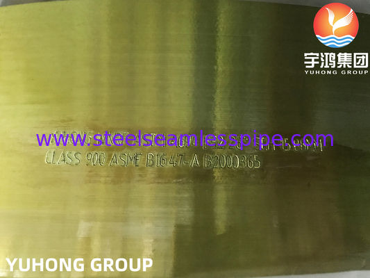 A694 F52 Weld-Neck Flange With Rust Protection, Carbon And Alloy Steel B16.47 Forgings, Resistant To Hydrogen Sulfide