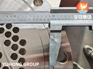 ASTM A240 SS316L STAINLESS STEEL TUBESHEET FLANGE CUSTOMIZED B16.5