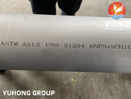 ASTM A312 S31254 (254SMO) Super Duplex Stainless Steel Pipes For Offshore / Subsea