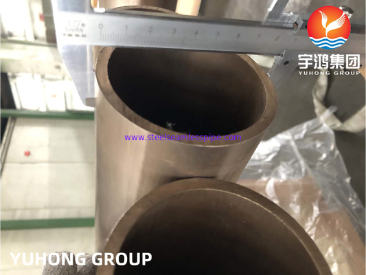 ASTM B466 C70600 Copper Nickel Alloy Seamless Pipe ASME B36. 19