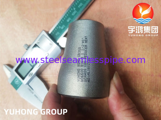 ASTM B366 UNS N06600 Alloy 600 Reducer ASME B16.9 Pipe Fitting