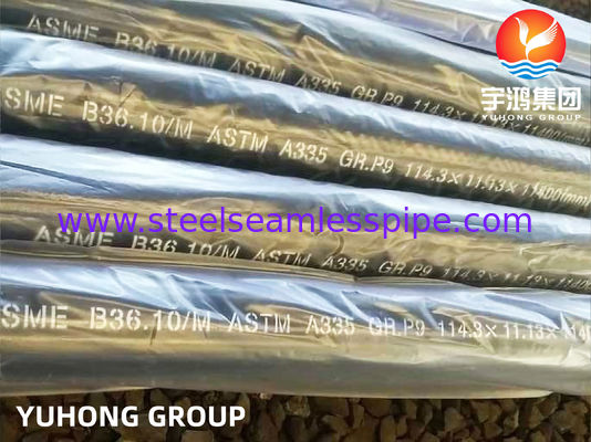ASTM A335 P9 Alloy Steel Seamless Pipe for High Temperature Service
