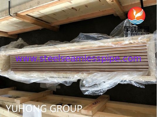 ASTM B111 C70600 Nickel Copper Alloy Seamless Tube for Condenser with Seawater Corrosion Resistance