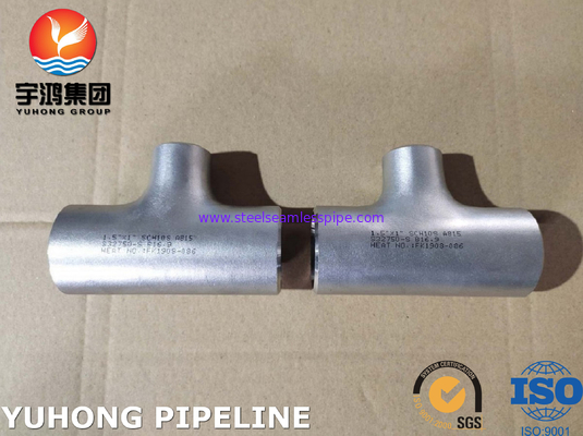 ASTM A815 S32750 Duplex Stainless Steel Elbow And Tee Pipe Fitting BW