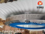 ASTM A182 F304 Stainless Steel Forged Flange SO RF Stainless Steel Slip On Flange