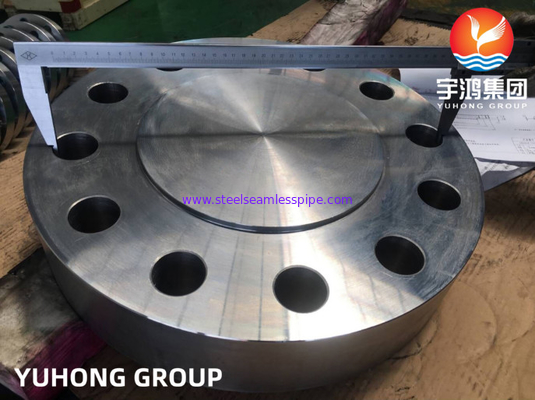 ASTM A182 F22 Alloy Steel Blind Flange Rf Face Forging Process（BLRF)）ANSI B16.5