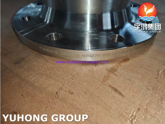 HASTELLOY C-276 ASTM B366 UNS N10276 WNRF STAINLESS STEEL PIPE FLANGE