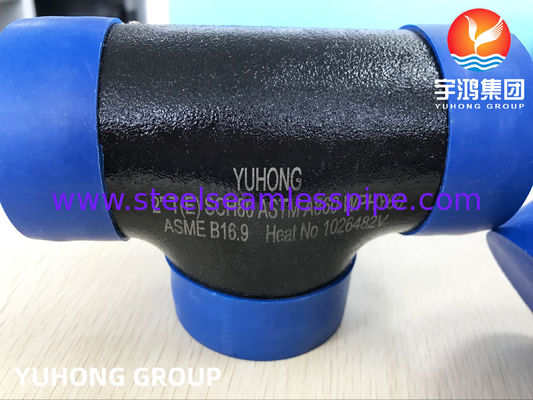 A860 WPHY60 high-strength carbon steel Tee and elbow, butt weld fitting used in high-pressure pipeline systems