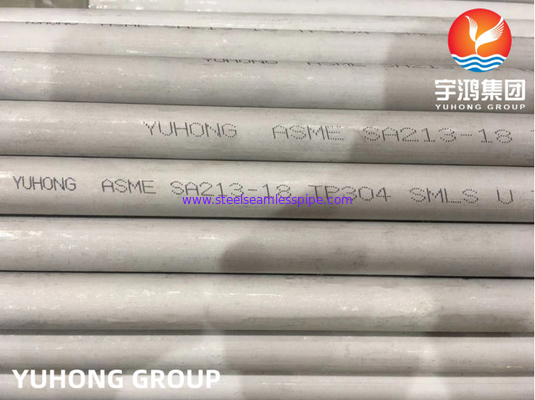 Stainless Steel ASTM A213 TP304, TP304L Seamless U Bend Tubes For Heat Exchanger