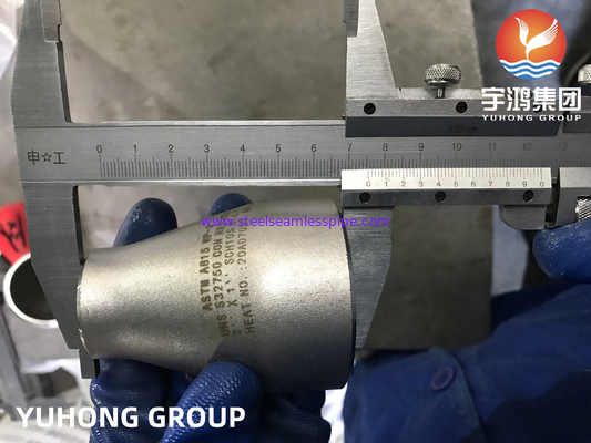 ASTM A815 UNS S32750 Super Duplex Steel Pipe Fitting Concentric Reducer