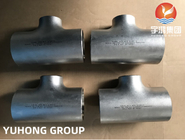 Buttweld Fittings ASTM A815 UNS S31803 Duplex Stainless Steel Reducing Tee ASME B16.9