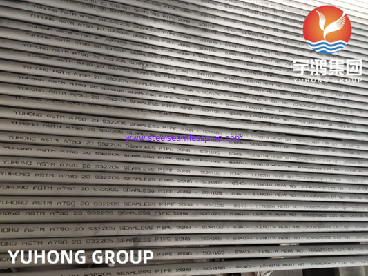 ASTM A790 UNS S32205 Duplex Stainless Steel Seamless Pipe