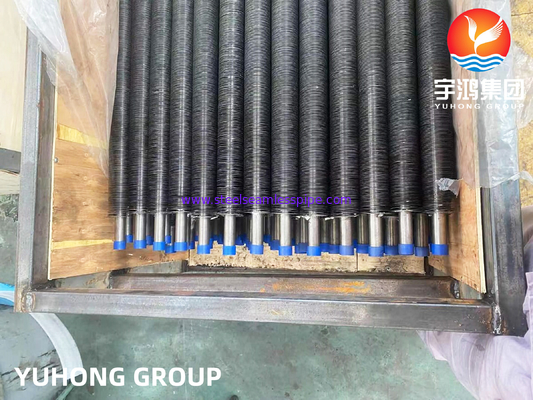 NICKEL ALLOY FINNED TUBE EMBEDDED G-FIN TYPE SB163 MONEL 400