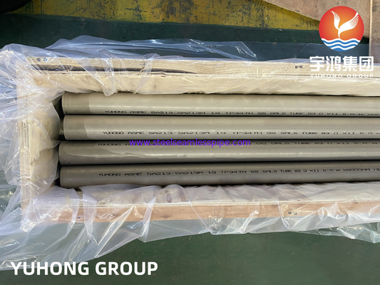 ASME SA213 TP347H/ 1.4912 / X7CrNiNb18-10, Stainless Steel Seamless Boiler Tube