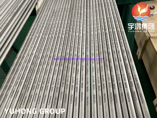 ASTM A213 A213M ASME SA213 TP304 SS Seamless Heat Exchanger Tubes Minimun Wall Thickness