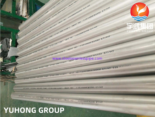 ASTM A249 TP304 Stainless Steel Welded Tube For Heat Exchanger Tube/ Condenser Tube