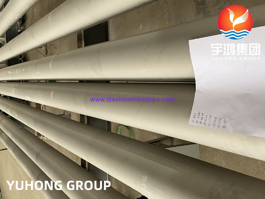 ASTM A312 S31254 Duplex Stainless Steel Welded Pipe For Offshore Application