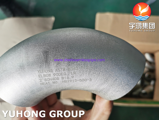 Titanium Alloy Elbow B363 GR.2 Butt Weld Fitting Offshore Platform