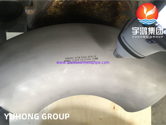 ASTM B366 45 / 90 / 180 Degree Butt Welding LR / SR Elbow Monel 400