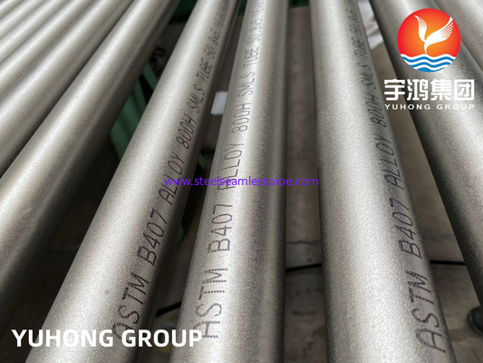 ASTM B407/ASME Alloy 800H/N08810 Seamless Nickel Alloy Tube With Pickling Surface