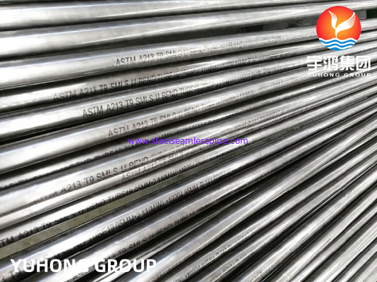 ASTM A213 T9 U BEND TUBE OIL COATED ALLOY STEEL BOILER TUBING