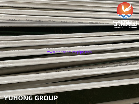 STAINLESS STEEL SEAMLESS  U BEND TUBE , HEAT EXCHANGER APPLICATION,SA213 TP304L