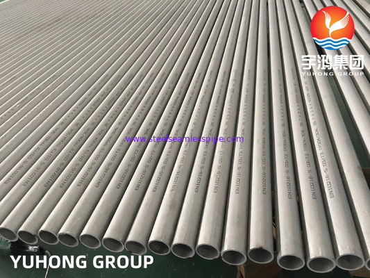 EN 10216-5 1.4841 Stainless Steel Round Pipe Length 4717mm