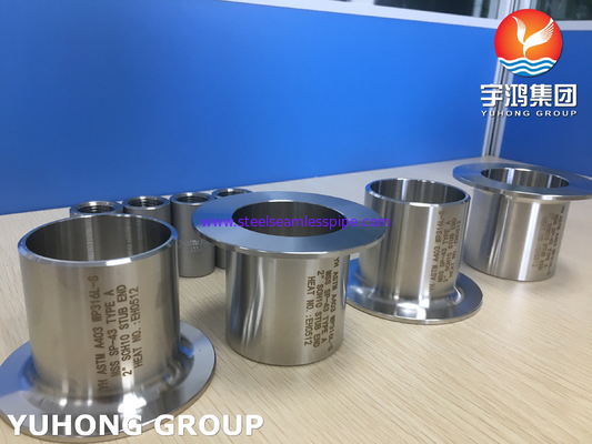 SS Butt Weld Fitting Stub Ends , Flange lap joint in welding , MSS SP-43 Type A , Type B , B16.9