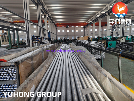 Embedded Fin Tube ASTM A179 Carbon Steel Seamless Tube G Type Finned Tube