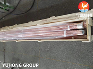ASTM C12200 Cooper Alloy Steel Seamless Tube For Air Conditioning/Refrigeration Field Service