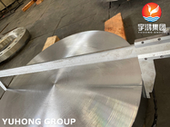Stainless Steel Disc ASME SA965 F304 Disk Round Plate For Heat Exchanger