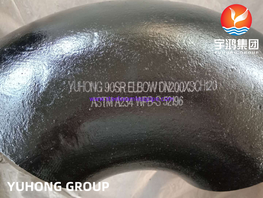 ASTM A234 WPB-S, CARBON STEEL PIPE FITTING, 90DEG ELBOW LR/SR SEAMLESS/WELD B16.9