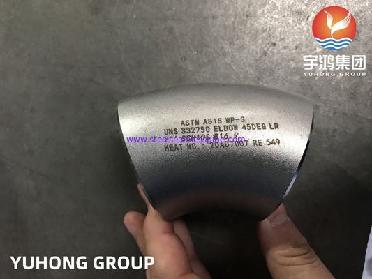 DUPLEX STEEL BUTT WELD FITTING ASTM A815 WPS32750 TEE/REDUCER/ELBOW BW B16.9