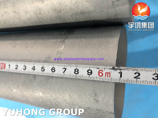 ASTM A789 UNS S32205 Seamless Duplex Stainless Steel Tubes For Seawater Desalination
