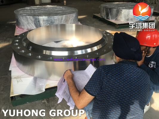 ASME SA-182 Gr.F321H FVC Forging Steel Flanges For Chemical Industry