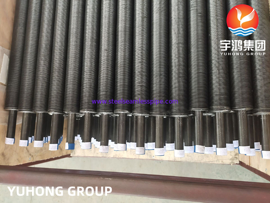 Embedded Fin Tube, ASTM A179 Carbon Steel Tube With Aluminum 1060 Fins For Heat Exchangers