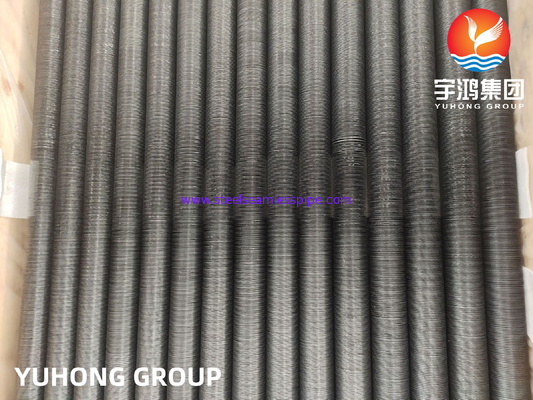 Embedded Fin Tube, ASTM A179 Carbon Steel Tube With Aluminum 1060 Fins For Heat Exchangers