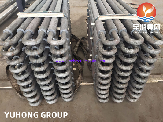 Heat Exchanger Tube, Seamless Stainless Steel U Bend Finned Tube For Oil And Gas Plant