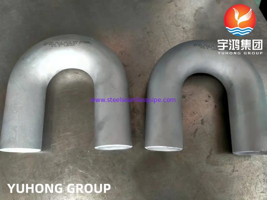 ASTM A815 WP-S UNS S32205 Duplex Stainless Steel Pipe Fittings 180 Degree U Bend B16.9