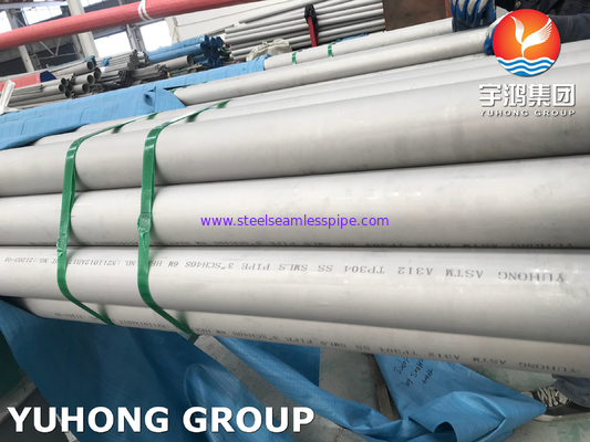 ASTM A312 TP304 Stainless Steel Seamless Pipe Cold Rolled Pickled And Annealed