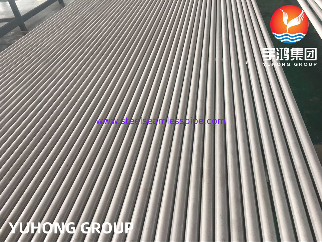ASTM A213  Stainless Steel Seamless Tube Minimum Wall  Thickness Evaporator Condensar