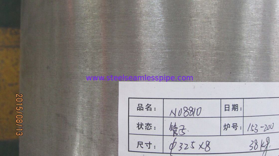 Durable ASME SB514 Incoloy Pipe DIN 17459 1.4876 6mm - 530mm OD