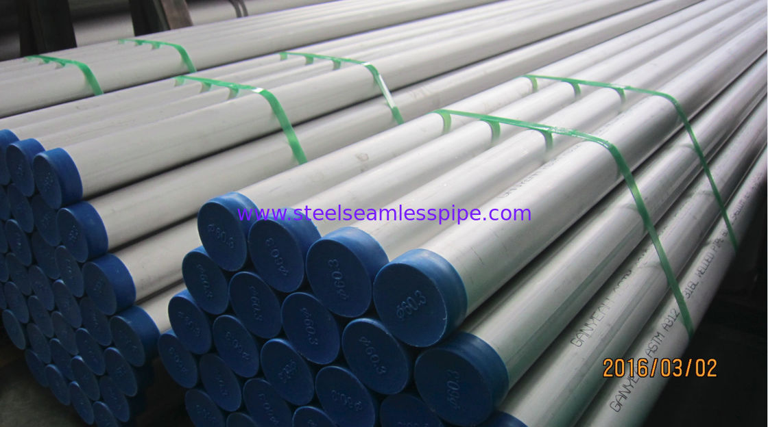 6M Pickled and Annealed Stainless Steel Welded Pipe JIS G3459 SUS316L SUS304L 300A SCH 40