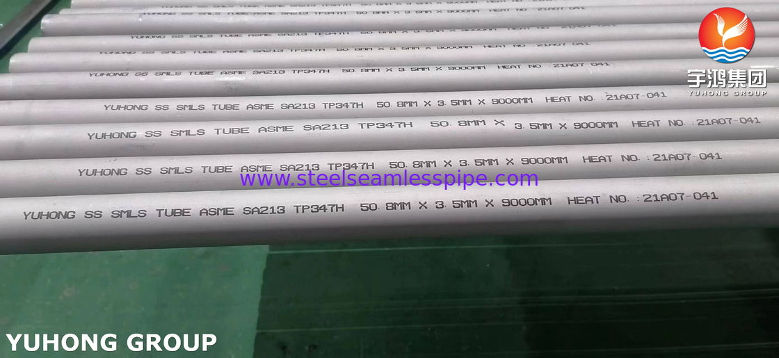 ASTM A213 TP347H Stainless Steel Seamless Tube for High Temperature Applications with Corrosion Resistance