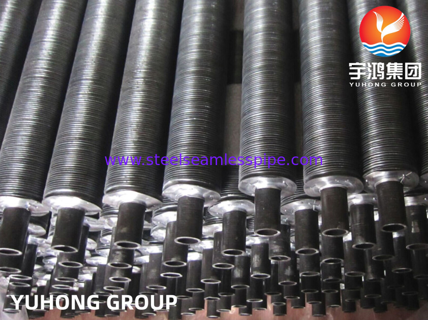 ASTM A179/ASME SA179+ AL1060 Spiral Extruded L Type Finned Tube For Heat Exchanger